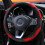 Steering wheel cover – EJ.LIFE – 38 cm – Microfiber PU leather – Non-slip – Easy installation 1
