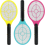 2 X ELECTRIC ZAPPER BUG BAT FLY MOSQUITO INSECT KILLER SWATTER RACKET 6