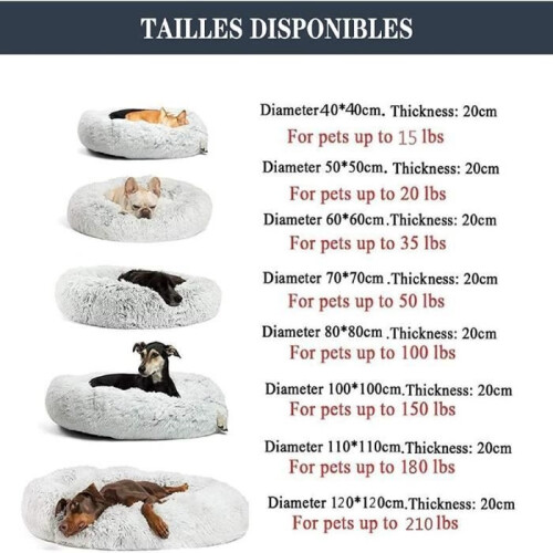 Basket bed - RNGCPTO - C12 - 70 cm - Soft and comfortable - Non-slip 1