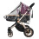 Salalis stroller rain cover, 55 x 75 x 40 cm, for classic strollers 2
