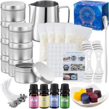 DIY Candle Making Kit, Candle Making Tools with Pouring Pot, Birthday Party Favors