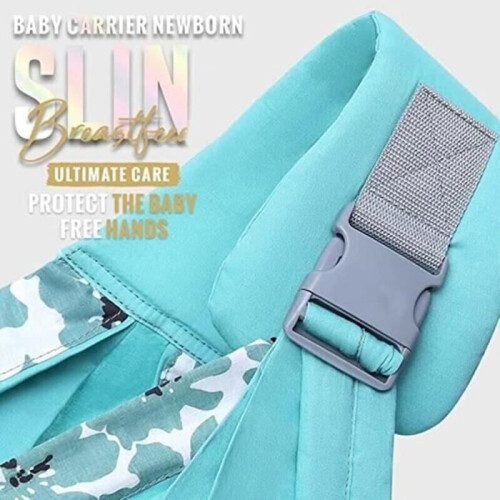 Soft and breathable foldable cotton baby carrier for newborns - B 2