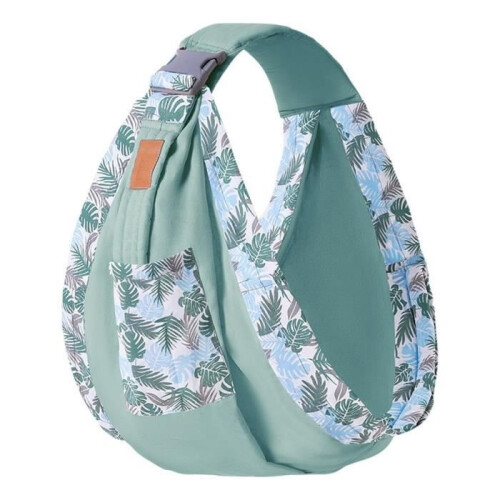 Soft and breathable foldable cotton baby carrier for newborns - B
