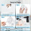 Electric lint remover, USB rechargeable, portable and ideal for clothes 6