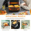 12-pack Airfryer accessories for Foodi Af400eu, Af300eu, 6