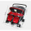 SG00034 - Universal rain cover for double strollers, waterproof and windproof, transparent 2