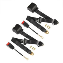 PC44852-2 pcs universal adjustable 3-point safety belt for cars and trucks, seat belt with screws