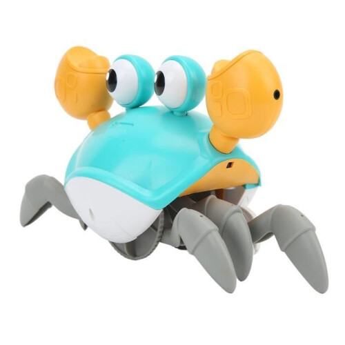 Zerone Crawling Crab Toy, Rechargeable Crawling Crab Toy, Automatically Avoid Obstacles, Baby Crab Toy 1