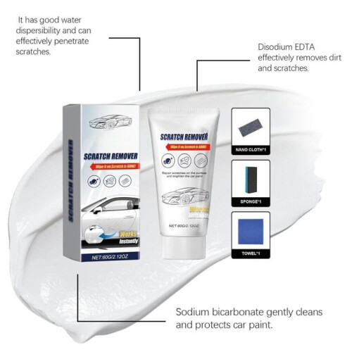 Car scratch repair cream, scratch remover in a bottle 1