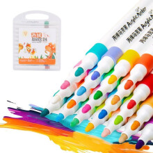 24 Acrylic markers for stones, waterproof, wood and textile markers, acrylic markers, markers for painting on glass, DIY