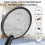 4000V Electric Rechargeable Swatter Mosquito Fly Killer  Zapper Racket 4