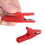 Insulated Crocodile Clip Battery Test Cable Red 55mm 3