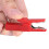 Insulated Crocodile Clip Battery Test Cable Red 55mm 5
