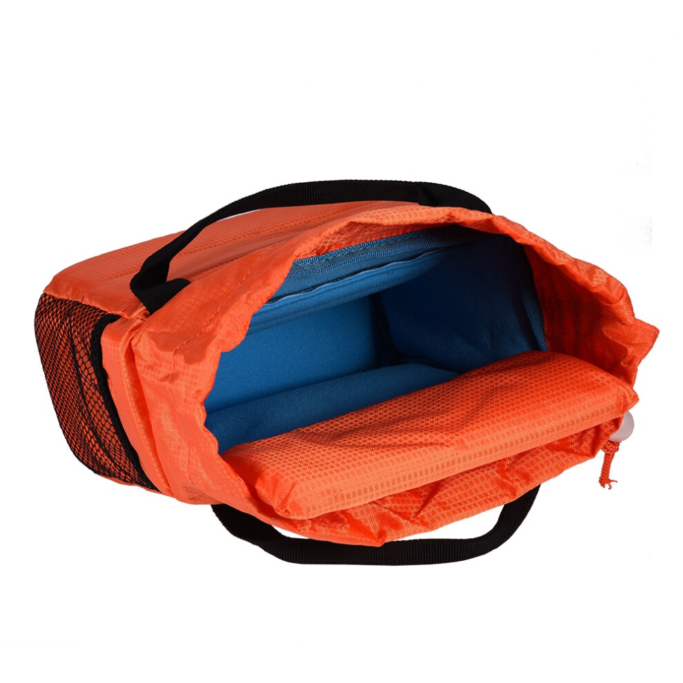 Waterproof Insert Partition Camera Hand Bag Shockproof Padded Divider Case For Dslr(Orange) Orange 8061324334259