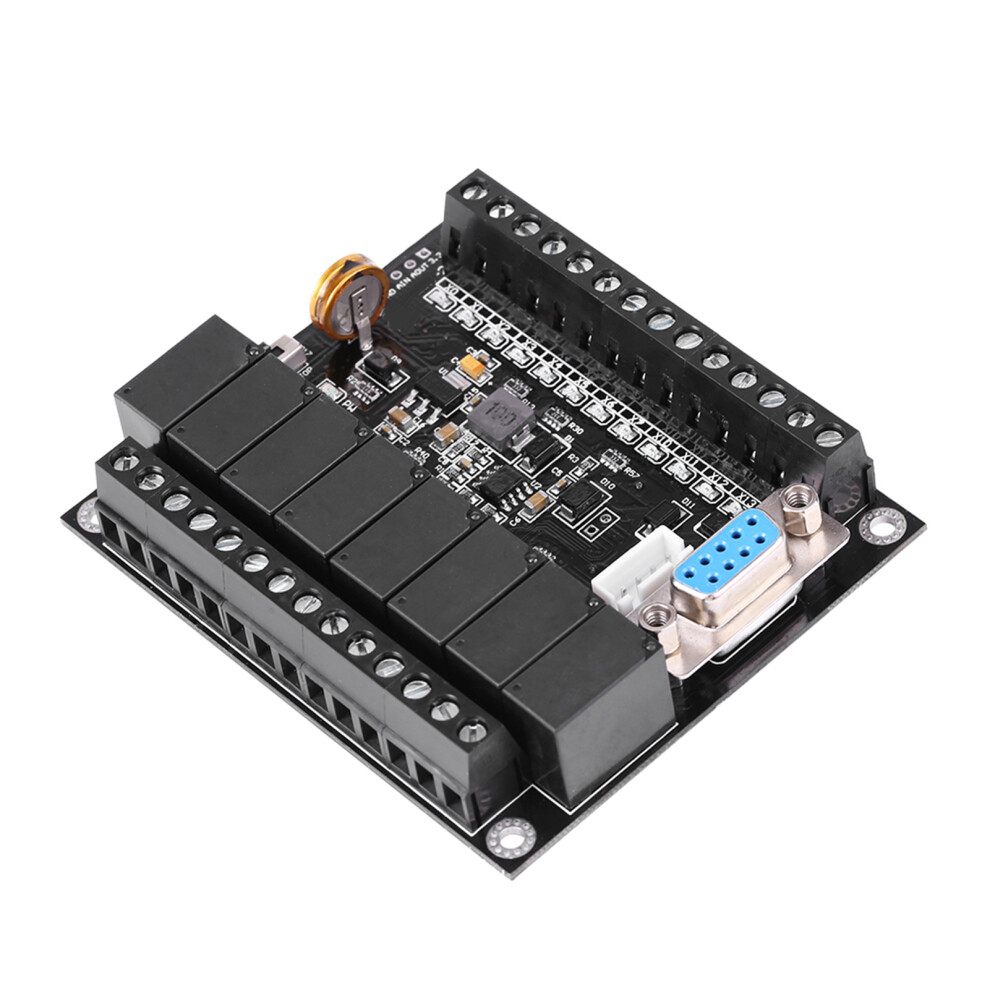 Dc 24V Plc Regulator Fx1n-20Mr Industrial Control Board Programmable Logic Controller 6921324334326