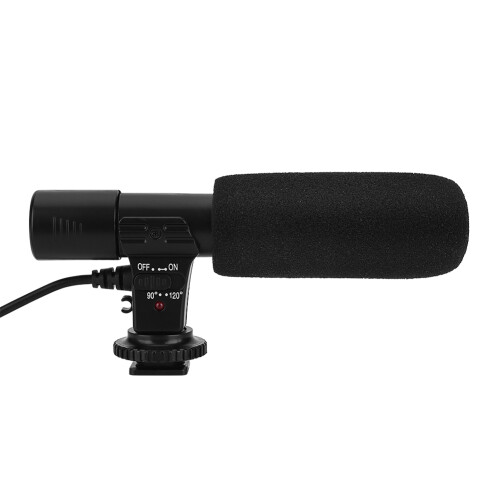 Mini Professional Stereo Microphone for Video Recording Universal for Digital Video Camera