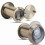 Home Security Optical Glass 220 Degree Wide Angle Door Scope Viewer (Bronze) 4