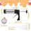 Manual stainless steel cookie machine, churros making kits, hollow churros machine 2