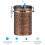 Black Stainless Steel Coffee Storage Jar 4