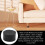 Round rubber protective caps for chair legs - diameter: 40 mm 4