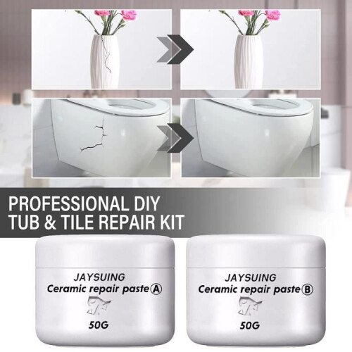 Ceramic crack repair, ceramic tile repair paste, tile repair adhesive 2