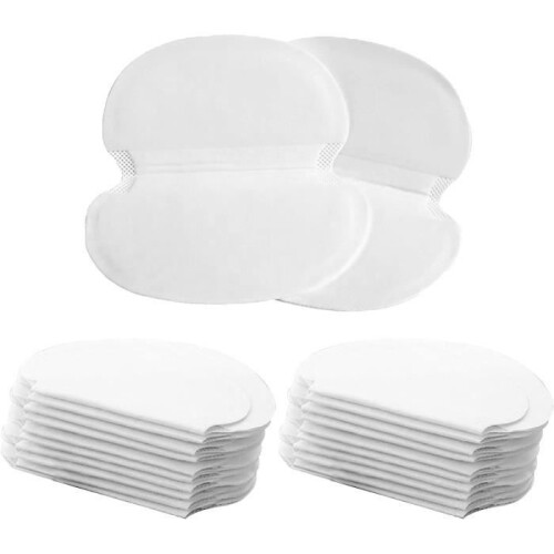 60-pack disposable antiperspirant patches, antiperspirant pads for armpits