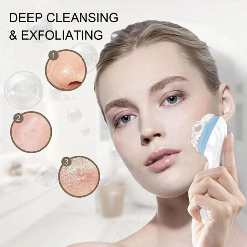 Cat Paw Shaped Silicone Scrub Brush, Silicone Manual Cleansing Massage Brush 2