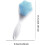 Cat Paw Shaped Silicone Scrub Brush, Silicone Manual Cleansing Massage Brush 2