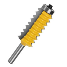 Multi-tooth wood router bit, 8mm carbide wood router bit, multi-tooth router bit, woodworking tools