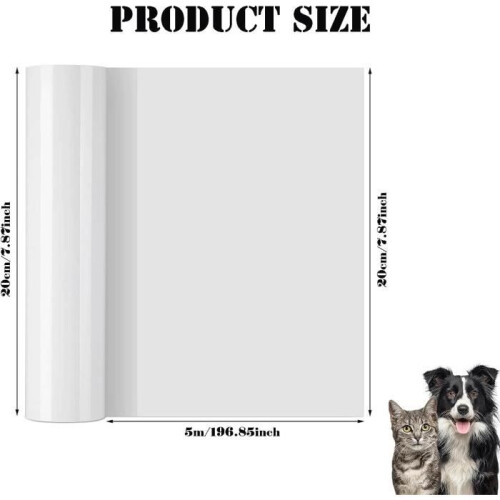 Cat scratch protection, 20 cm x 5 m, cat scratch protection, transparent cat scratch protection 1