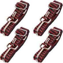 1m adjustable elastic bungee cords with hooks for flat luggage carrying