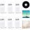 Record wall holder, 6-piece record wall holder, screwless record wall holder, record holder 1