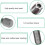 11-Piece Bit Set with Long Hex Shank, 100mm Long with Single Handle, S2, 1/4-Inch Hex Shank Torx Screwdriver Bits 3