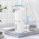 Automatic soap dispenser, 4 adjustable speeds, contactless electric wall mount, rechargeable, IPX5 waterproof 2