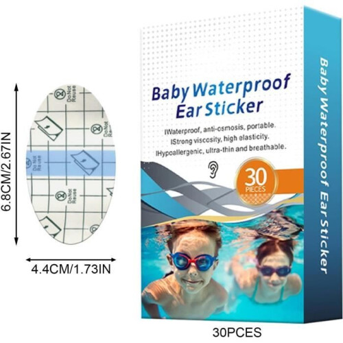 Children's shower earmuffs, soft waterproof shower earplugs – comfortable protective cover 1