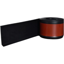 Flexible PVC skirting board – Waterproof plastic skirting board – 2 m x 10 cm – Black