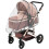 Universal rain cover for strollers Comfortable access window Good air circulation Non-toxic 1