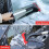 Car ice and snow scraper with non-slip handle for windshield and windows 4