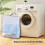 large laundry nets with handles 50*60cm, with zipper, for washing machine, for reusable laundry basket 4