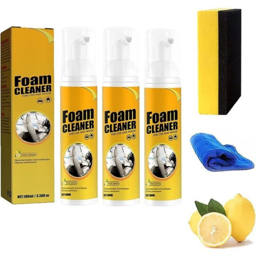 Magic Car Cleaning Foam, Multifunctional Cleaning Foam (60 ml, 3 pieces)