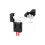 12V/24V cigarette lighter charging cable with crocodile clips, 60cm, VHV 3