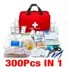 Complete first aid kit with 300 items, SOS VHV first aid emergency kit