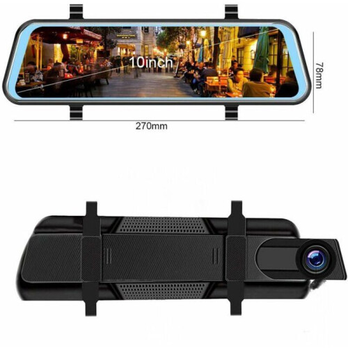 Rear-view camera with rear-view mirror, GPS, night vision, G-sensor, loop recording, VHV parking assistance 1