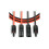 Red-black solar extension cable, 6 mm, solar connector mount, length 1.50 m, VHT 4