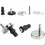 Set of 2 universal replacement fasteners for VHV toilet seats 3