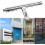 12 inch sliding door lock with VHV padlock 4