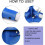 20 replacement plastic pool connector pins for 55cm VHV frame pools 2
