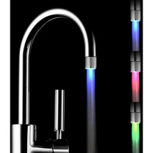 2-pack LED faucet with temperature and color change for kitchen and bathroom VHV