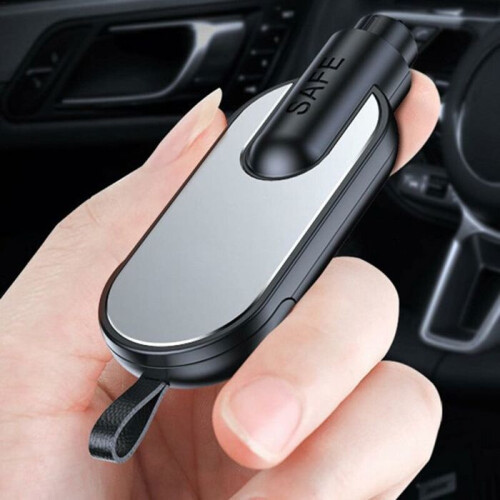 Car safety hammer, window breaker and seat belt cutter, emergency exit tool VHV 1