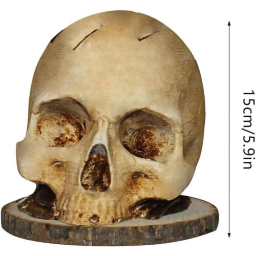 Zombie Skull Knife Holder, Gothic Kitchen Stand for Halloween Decoration VHV 2